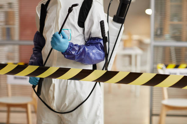 Professional Biohazard Cleanup technician working in Sharon Hill, PA